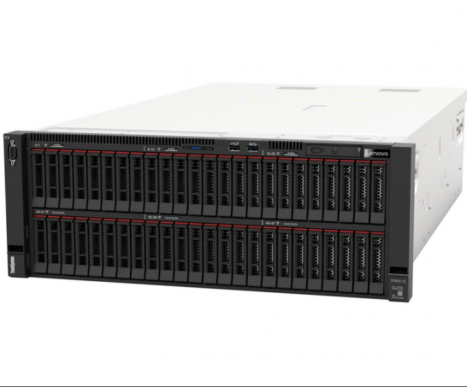4U Lenovo Rack Server ThinkSystem SR860 V2 V3is A 4 Socket 0
