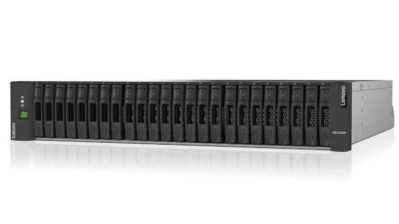 DE6400H Lenovo Rack Server Rack Mount PC Hybrid Flash Array 24SFF