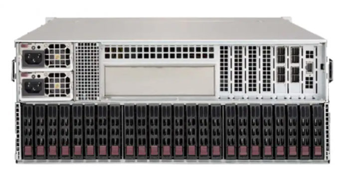Dell EMC 4U Server Rack CSE-417BE1C-R1K23JBOD SC417B 72 HDD JBOD 1
