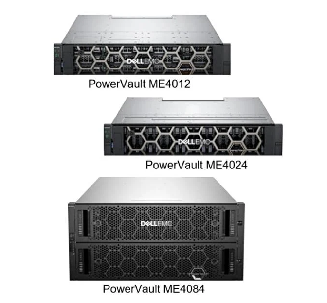 Powervault Dell EMC ME4012 Storage Array ME4024 ME4084 2U SAN/DAS Expansion Enclosure 0