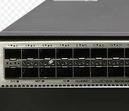 1U Huawei Cloudengine S6730-H48X6C 48x10GE SFP+ QSFP28 Ports 2