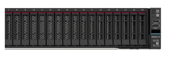 DDR5 SR650 V3 Rack Server PCIe Gen5 GPU Chassis For High Performance Computing 2