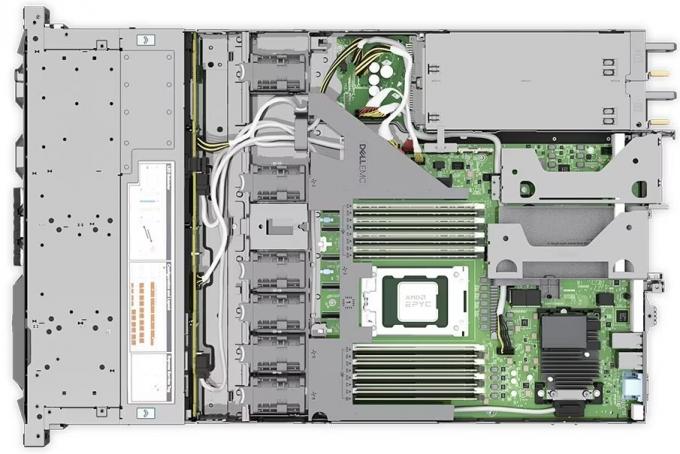 Dell PowerEdge R6515 Rack Server Dual-Socket Performance In A Single-Socket 1U Rack Design AMD EPYC 7352 2.30GHz 4
