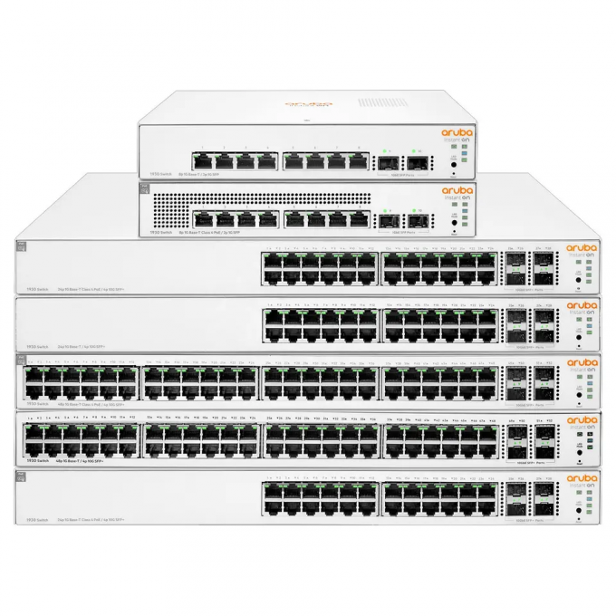 JL686A HPE Aruba Instant On 1930 48G Class4 PoE 4SFP/SFP+ 370W Switch 0