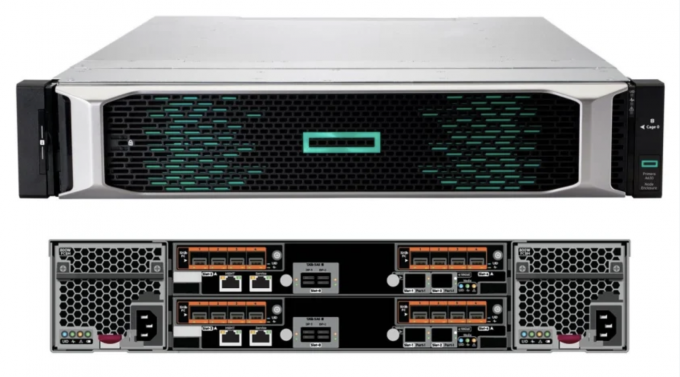 HPE Primera 600 2-Node 4-Node Storage Base All-NVMe or as a SAS/ NVMe flash array 0
