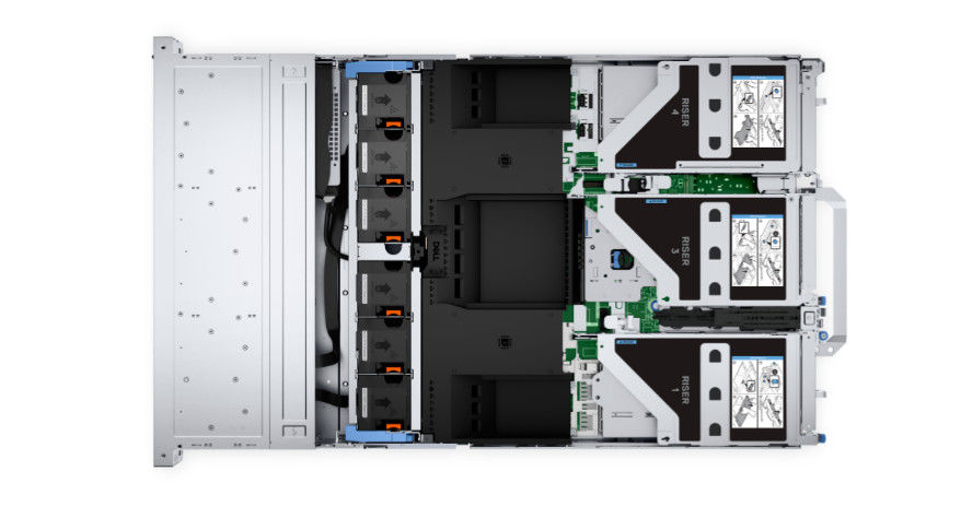 2G DDR5 PowerEdge R760 Dell EMC Storage Server 2.5" Chassis CPU 4410Y