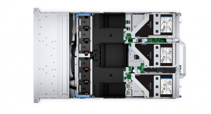 2G DDR5 PowerEdge R760 Dell EMC Storage Server 2.5" Chassis CPU 4410Y 2