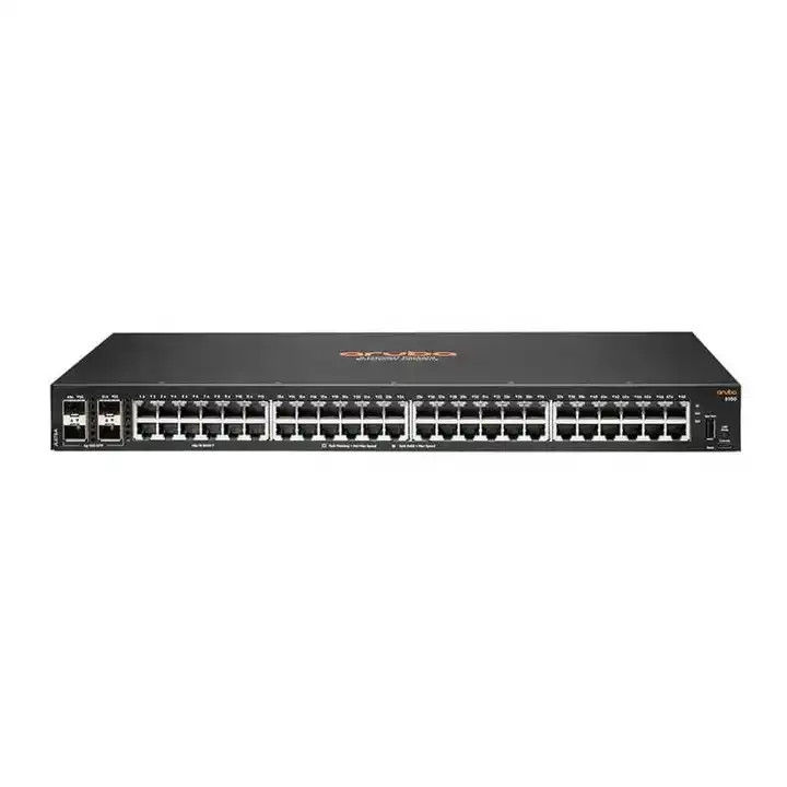 JL675A HPE Aruba 6100 48G Class4 PoE 4SFP+ 370W Switch