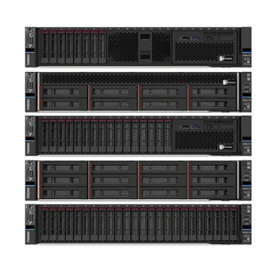 DDR5 SR650 V3 Rack Server PCIe Gen5 GPU Chassis For High Performance Computing 0